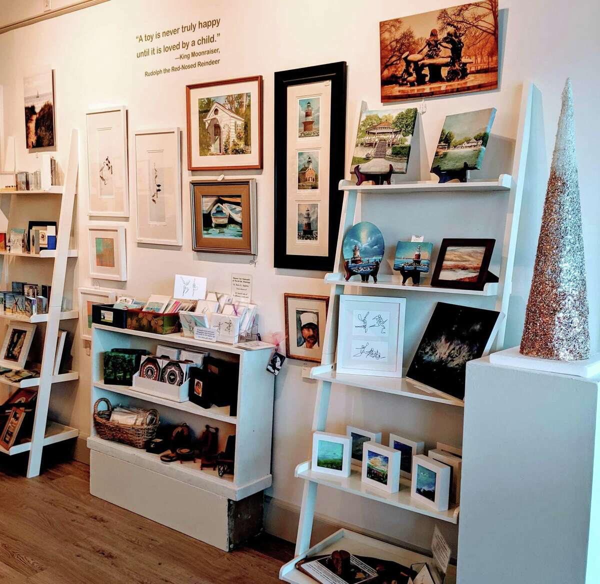 Rowayton Gift Stroll, through Dec. 24. Shop Local from Pinkney Park to the Rowayton Arts Center, 145 Rowayton Ave., Rowayton. Dec. 9 is Wishlist Wednesday Shopping Night from 5 to 8 p.m. with other shops in town open for everyone to create a list or send someone to buy their favorite items. Proceeds from the Holiday Gift Show are used to support RAC and its educational outreach. Info: rowaytonarts.org.