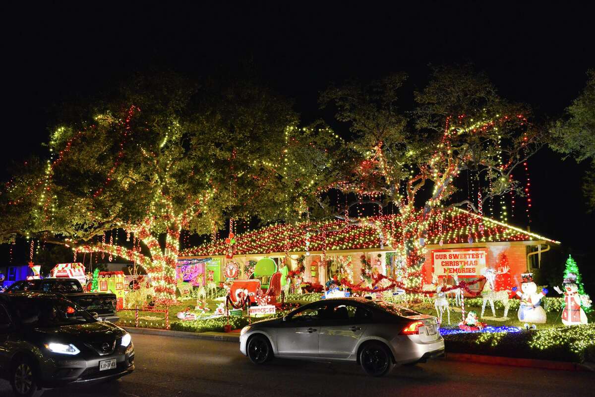 Holiday displays dazzle the eye and lift spirits as Windcrest Light Up