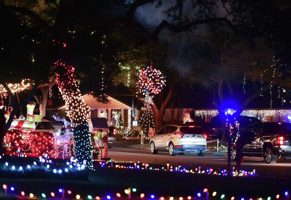 Holiday displays dazzle the eye and lift spirits as Windcrest Light Up