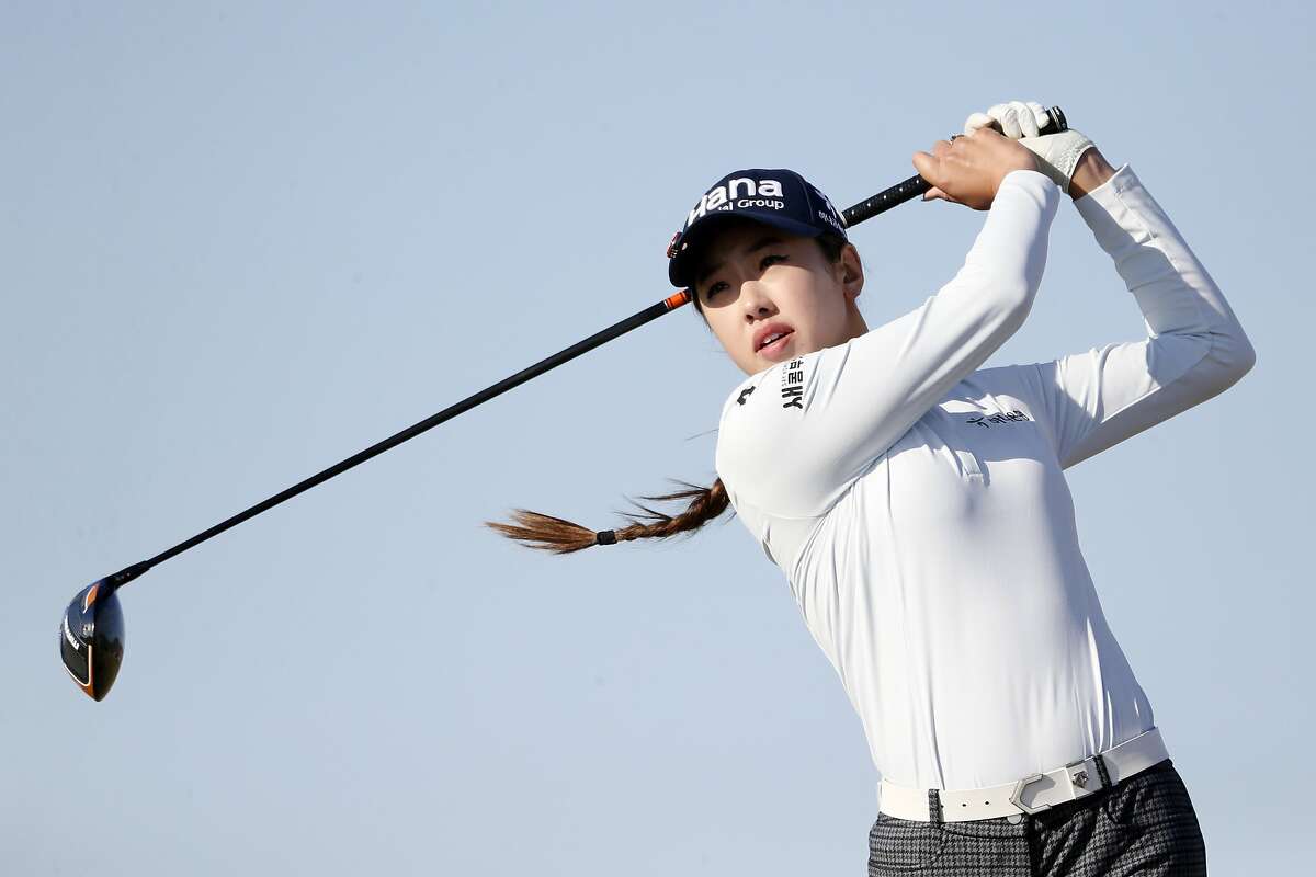 Concord's Yealimi Noh tees off Thursday at the U.S. Women's Open in Houston.
