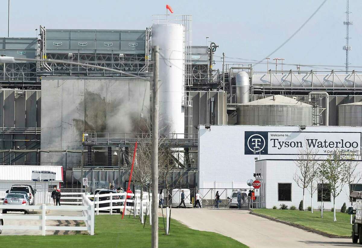 Families are suing Tyson Foods and allege that their loved ones contracted the coronavirus at a Tyson plant in Iowa where they worked.