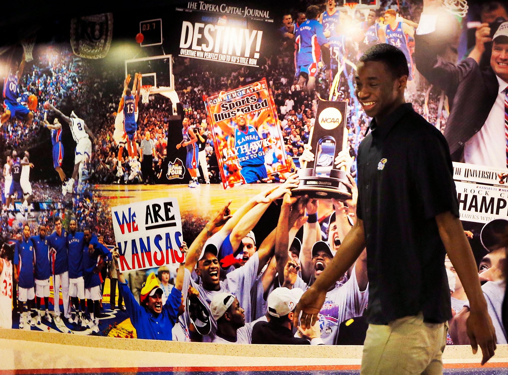 KU's Andrew Wiggins officially declares for NBA draft