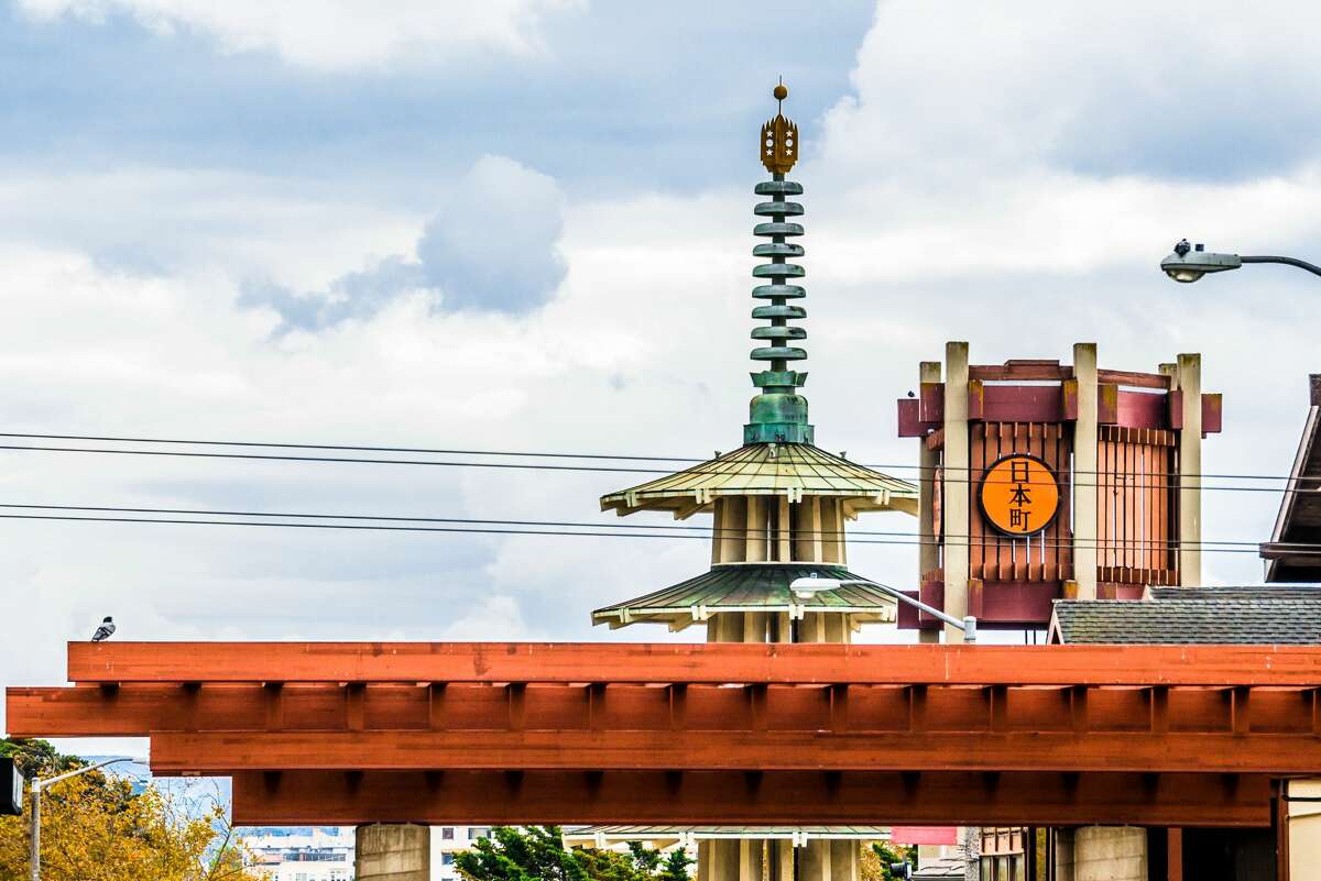 San Francisco's Japantown is one of the country's few Japanese American neighborhoods.