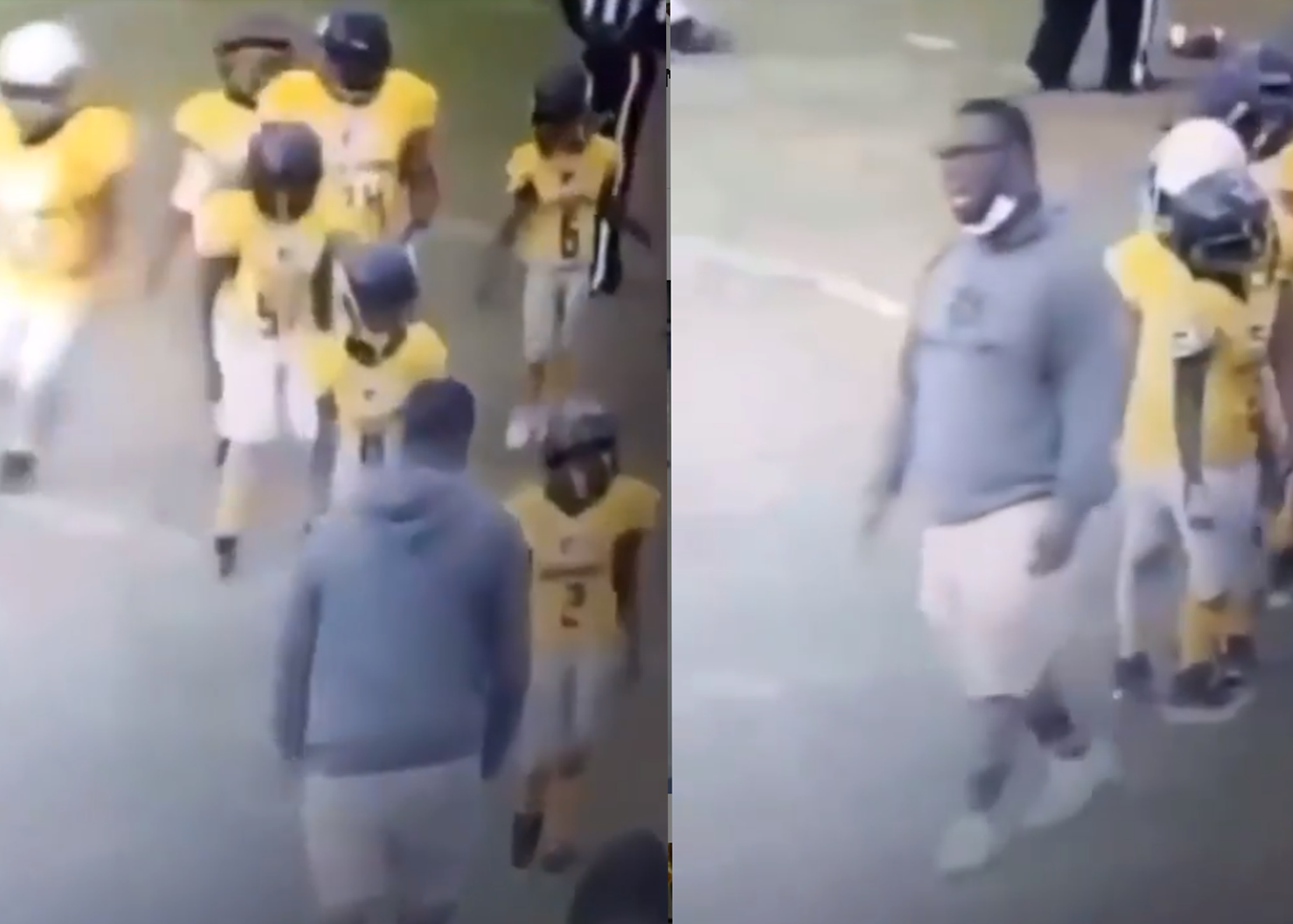 'Unacceptable': Viral video shows youth football coach repeatedly ...