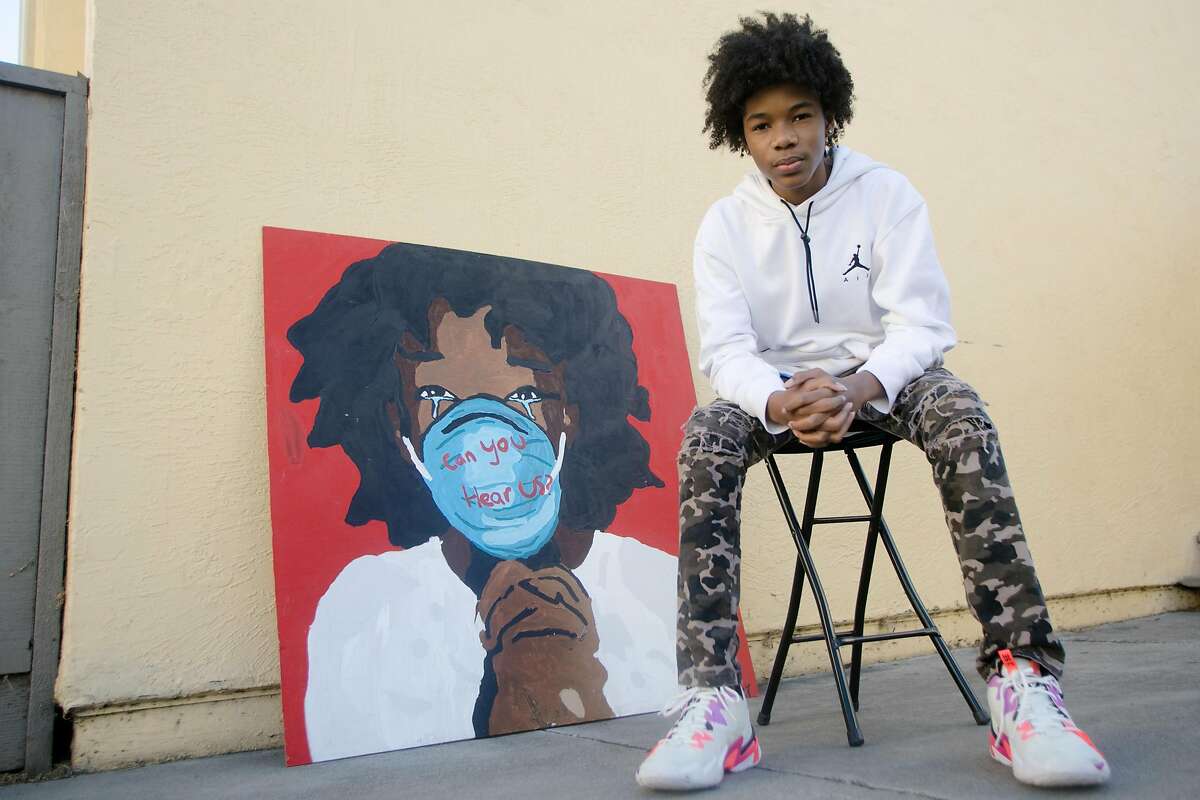 14 year old Bay Area painter Tyler Gordon just made the cover of Time