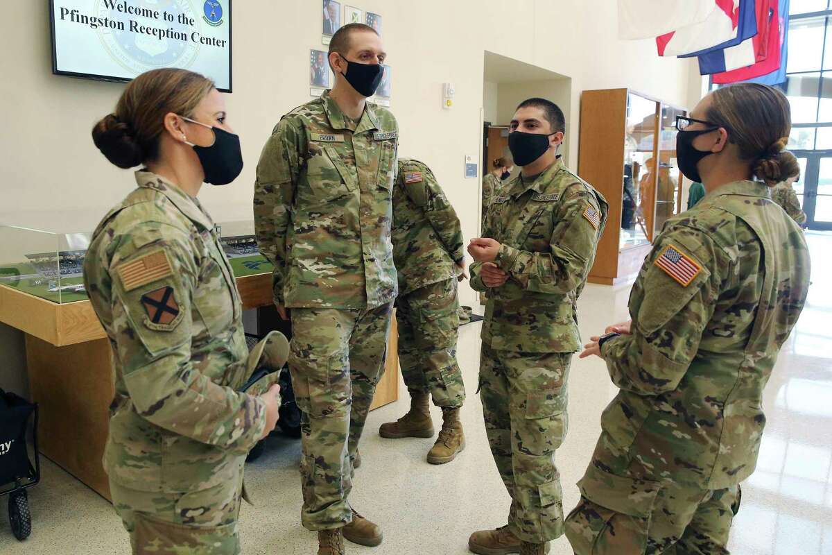 Space Force’s first seven recruits graduate from Joint Base San Antonio ...