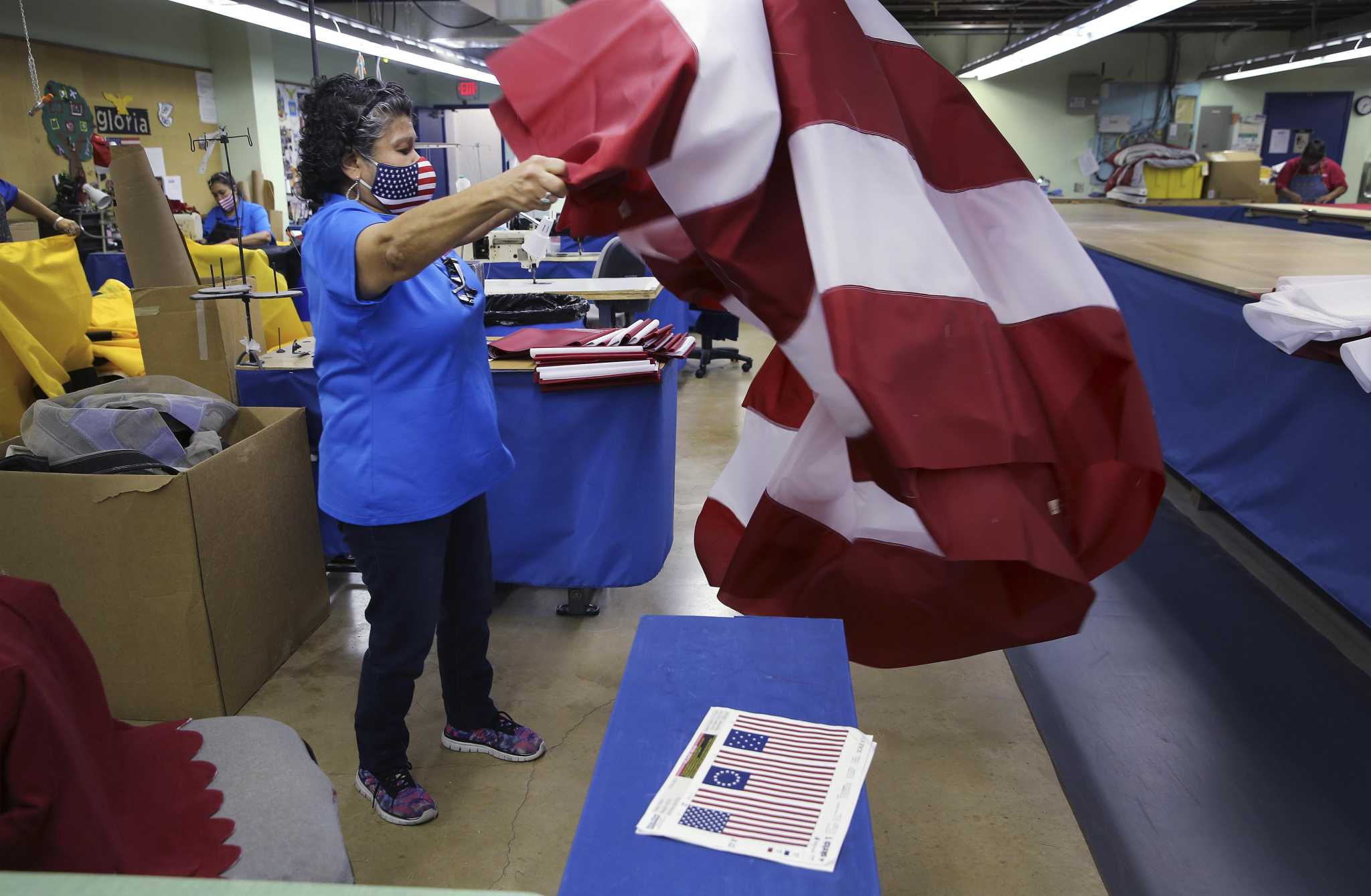 san-antonio-company-making-flags-for-biden-inauguration