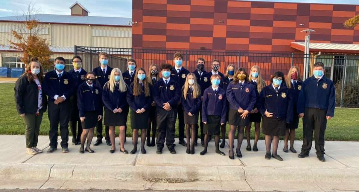 Cotton Center FFA members competed last month in leadership development events.