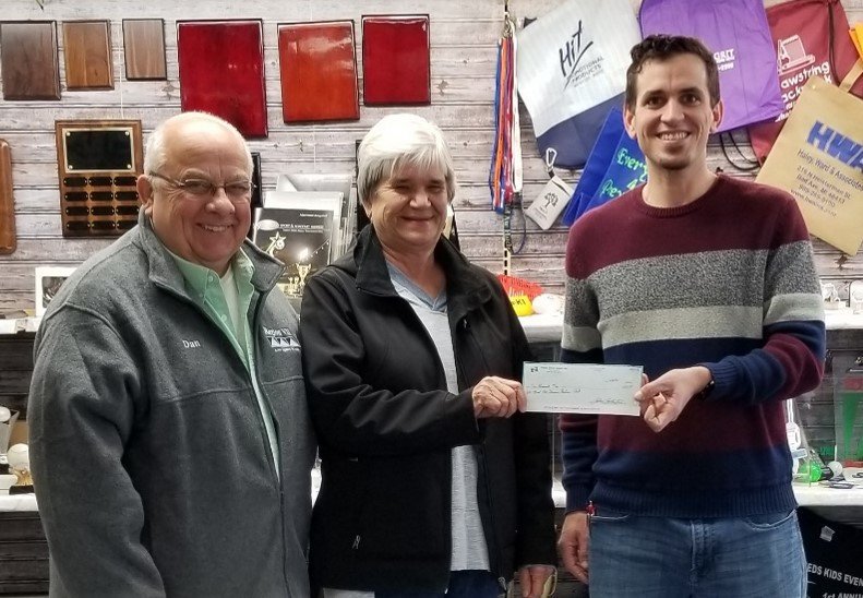 Thumb Office Supply donates to retirees club - Vimarsana News