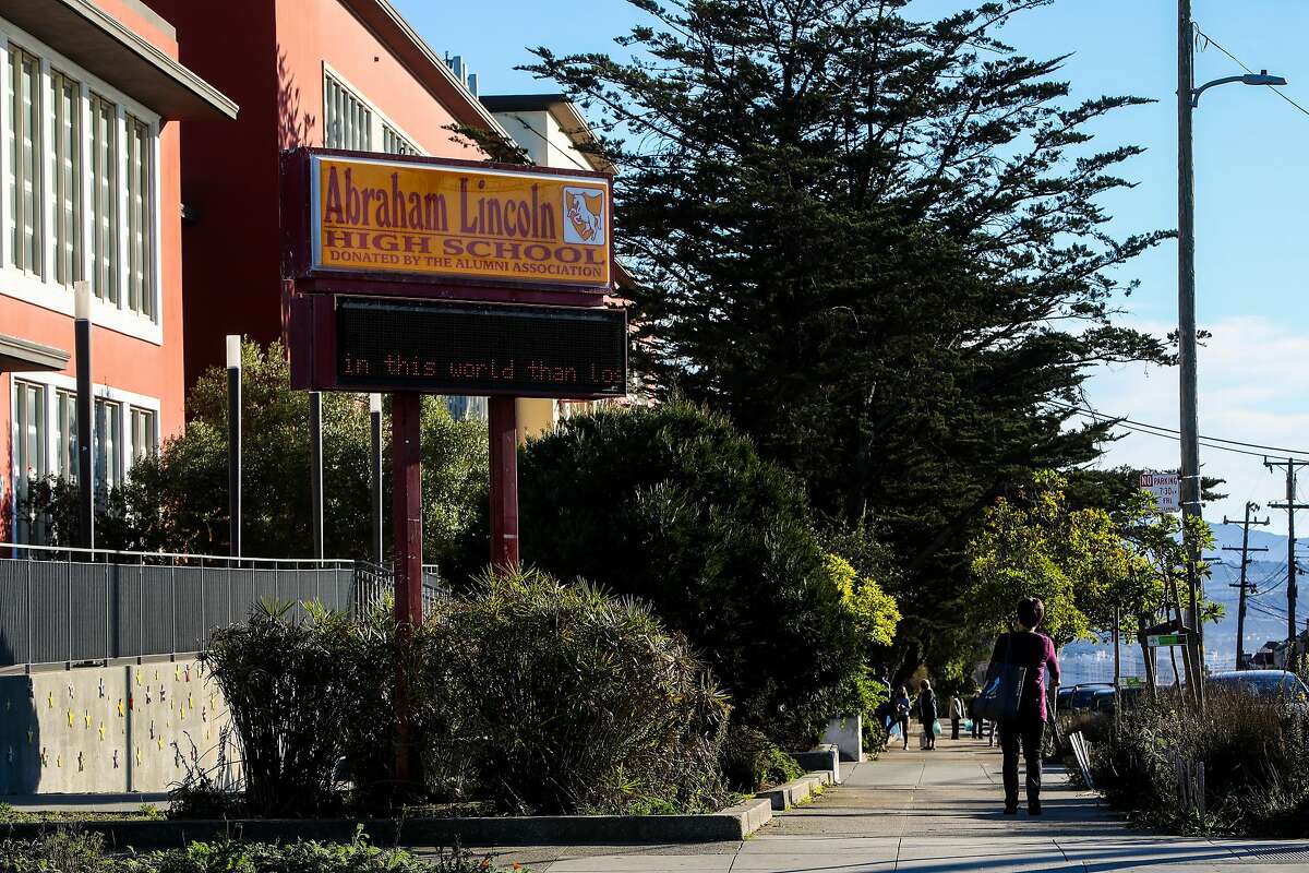 Abraham Lincoln High in San Francisco is subject to a name change under a proposal by a school district committee.