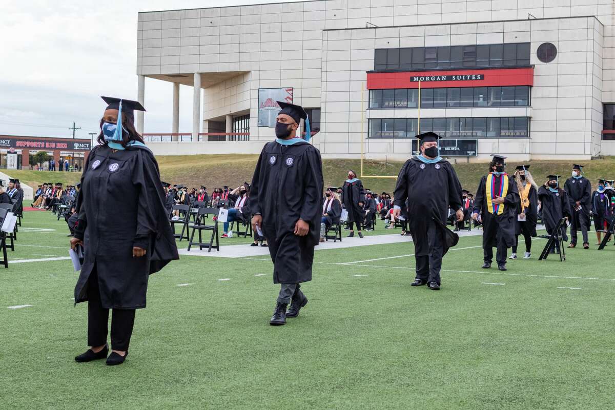 Lamar University celebrates graduates with inperson commencement