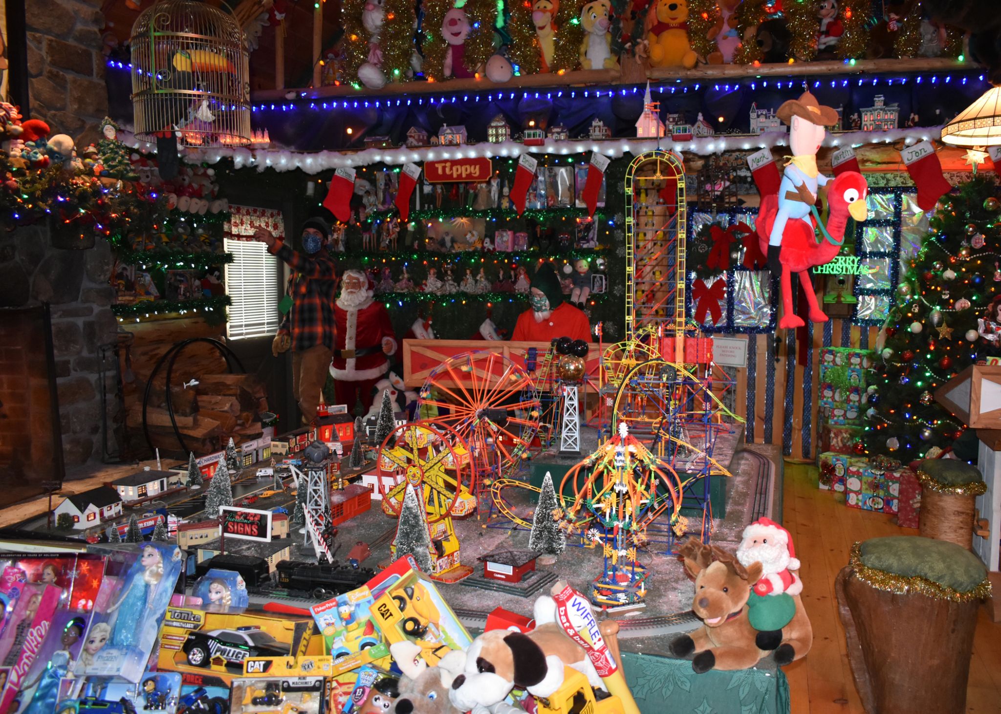 Carl Bozenski Christmas Village 