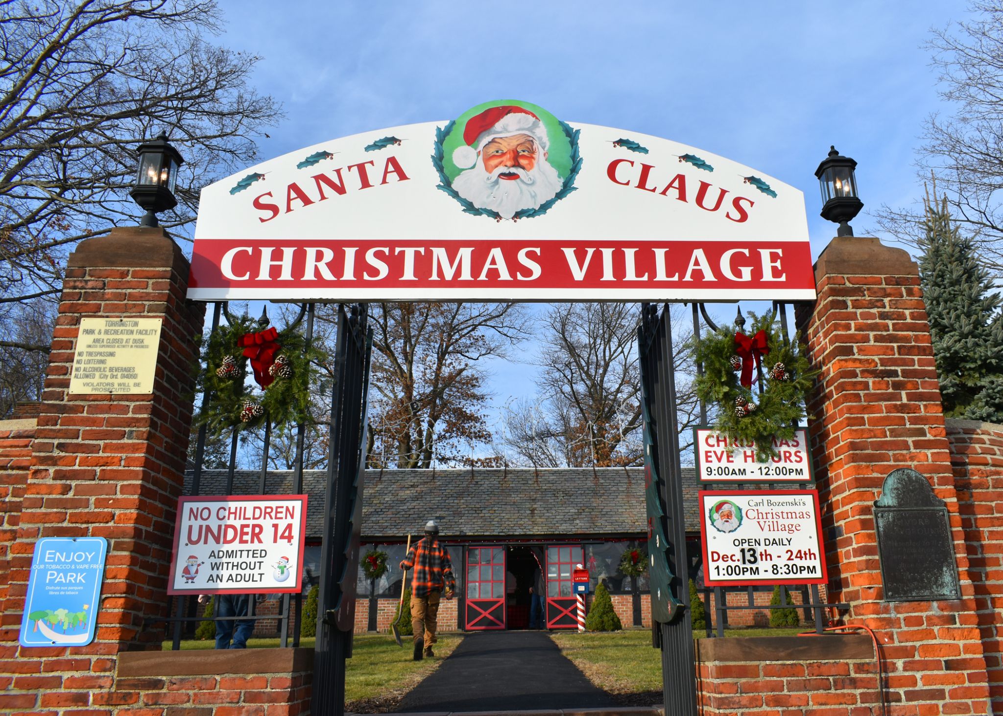 Carl Bozenski Christmas Village 