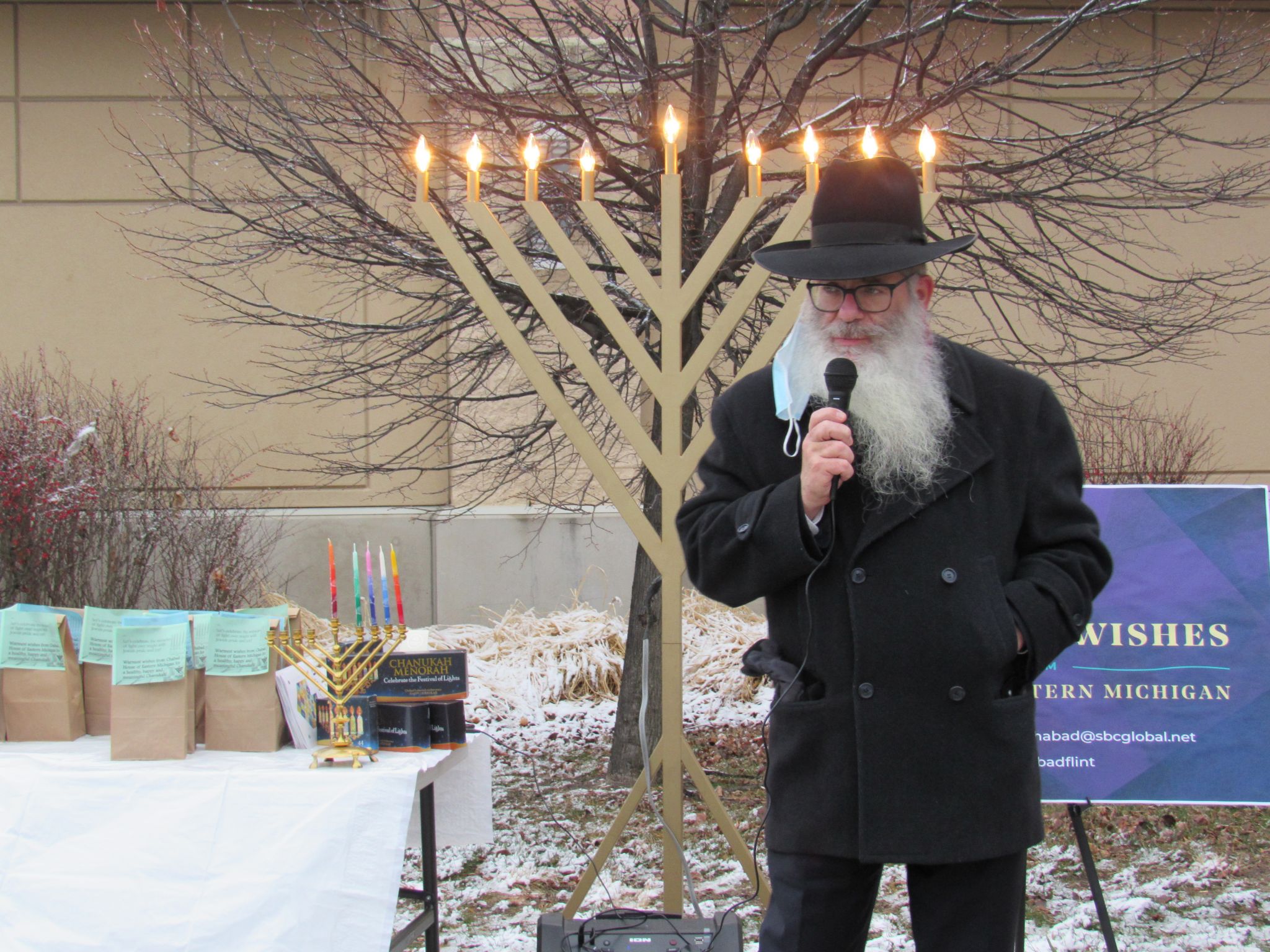 Huge Menorah to light up Midland as part of world’s largest Chanukah