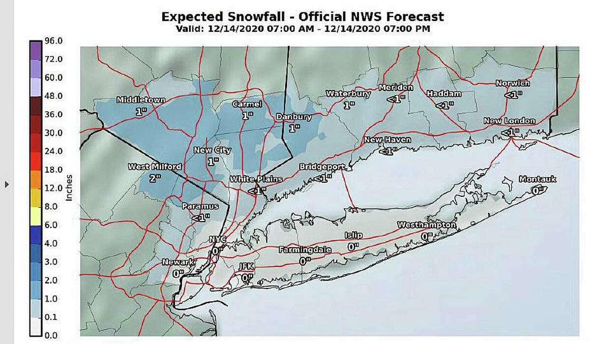 NWS: Parts of CT under winter storm watch, could see more than 12" of 