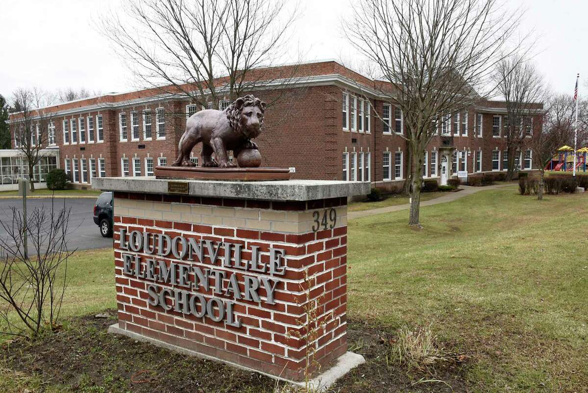 Exterior of Loudonville Elementary school on Monday, Dec. 14, 2020 in Colonie, N.Y. (Lori Van Buren/Times Union)