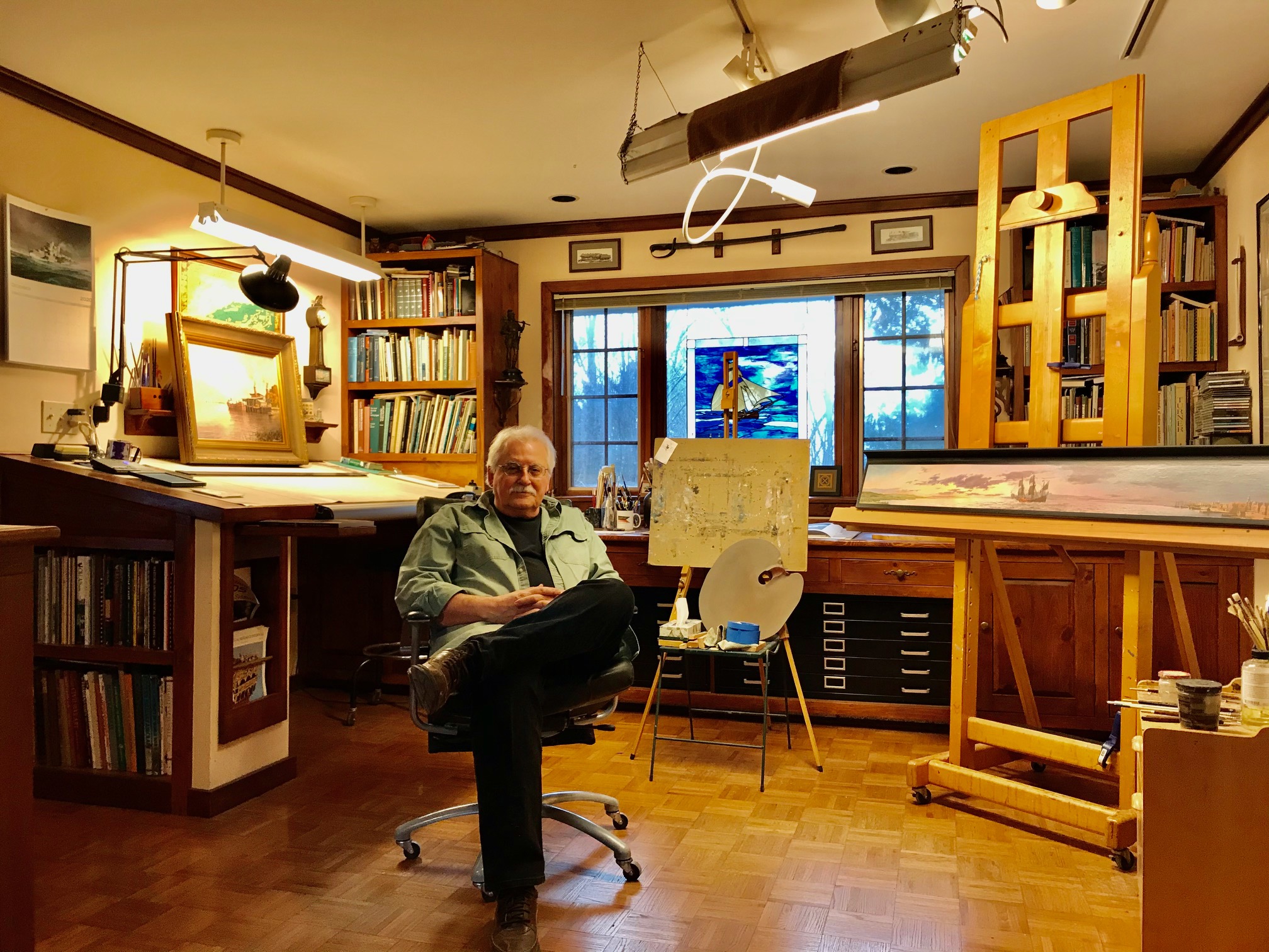 Grondahl: Len Tantillo, a prolific painter of history, prepares 40-year retrospective - Vimarsana News