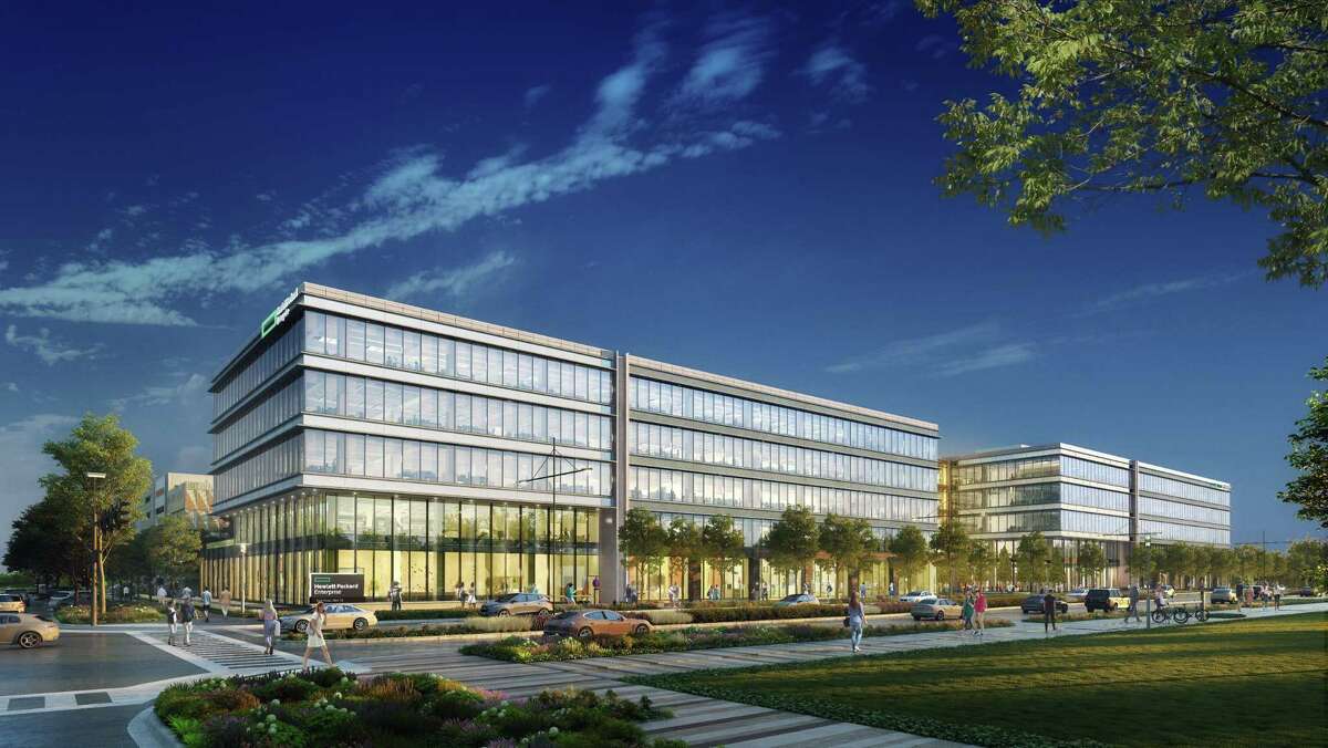 Hewlett Packard Enterprise will relocate to a new campus in CityPlace at Springwoods Village in spring 2022. Located at the southwest corner of East Mossy Oaks Road and Lake Plaza Drive, the development consists of two, 5-story buildings totaling approximately 440,000 square feet.