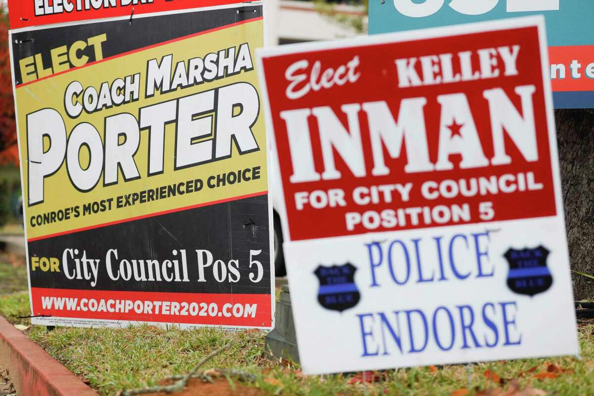 Despite dismal voter turnout, former councilwoman Marsha Porter pulled a solid victory over opponent Kelley Inman to take her spot on the Conroe City Council.
