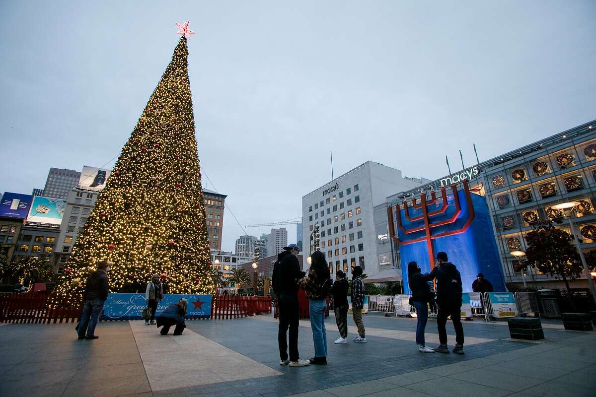 Union Square during the Christmas Holiday