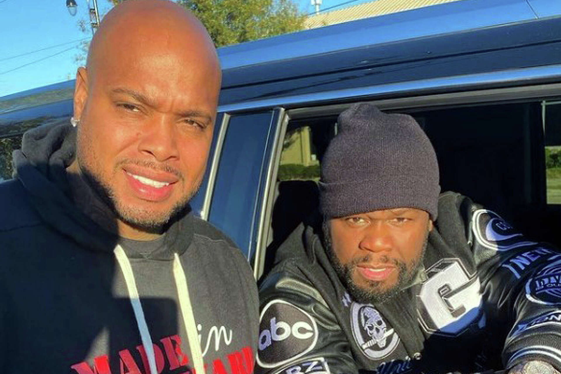 Rapper 50 Cent hits up Houston's Turkey Leg Hut