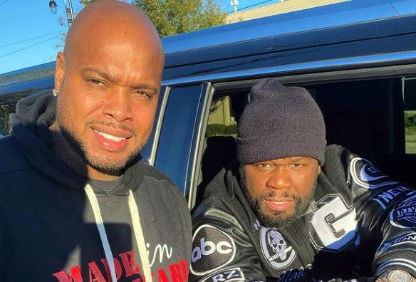 Rapper 50 Cent hits up Houston's Turkey Leg Hut