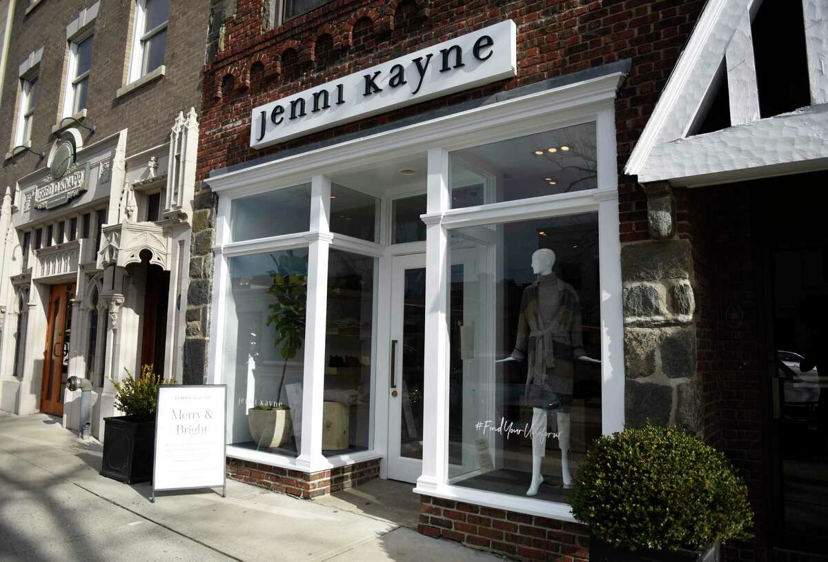 The new Jenni Kayne store in Greenwich, Conn., photographed on Monday, Dec. 7, 2020. The California-based lifestyle clothing and home store opened on Greenwich Avenue two weeks ago, joining two New York City stores as the company's first expansions to the east coast.
