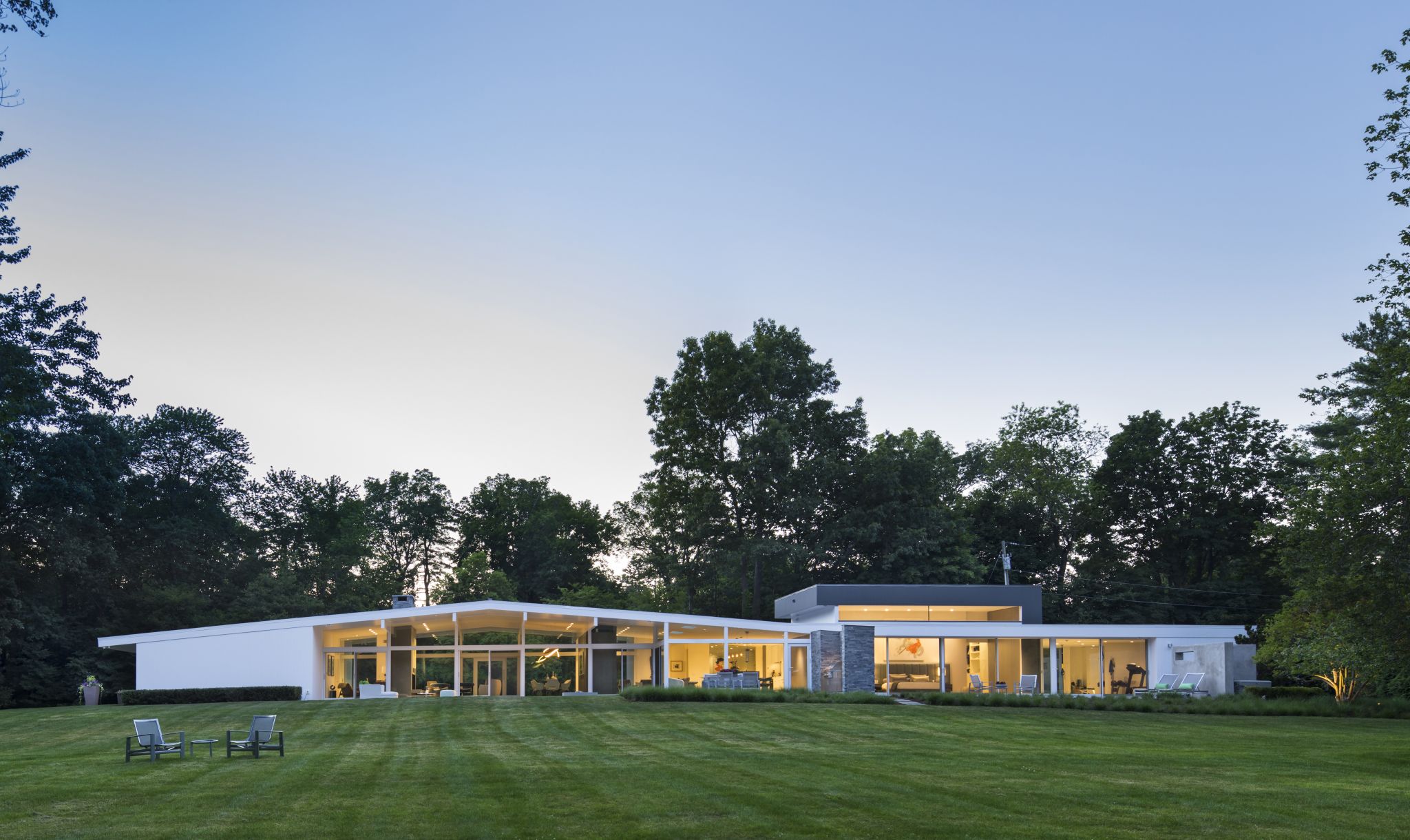 On the market Midcentury modern New Canaan home by renowned architect