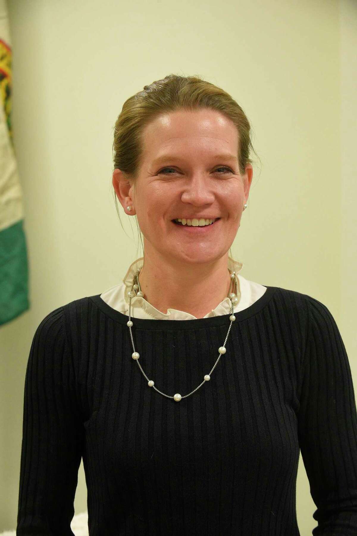 Karen Kowalski, a member of the Greenwich Board of Education Nov. 21, 2019.