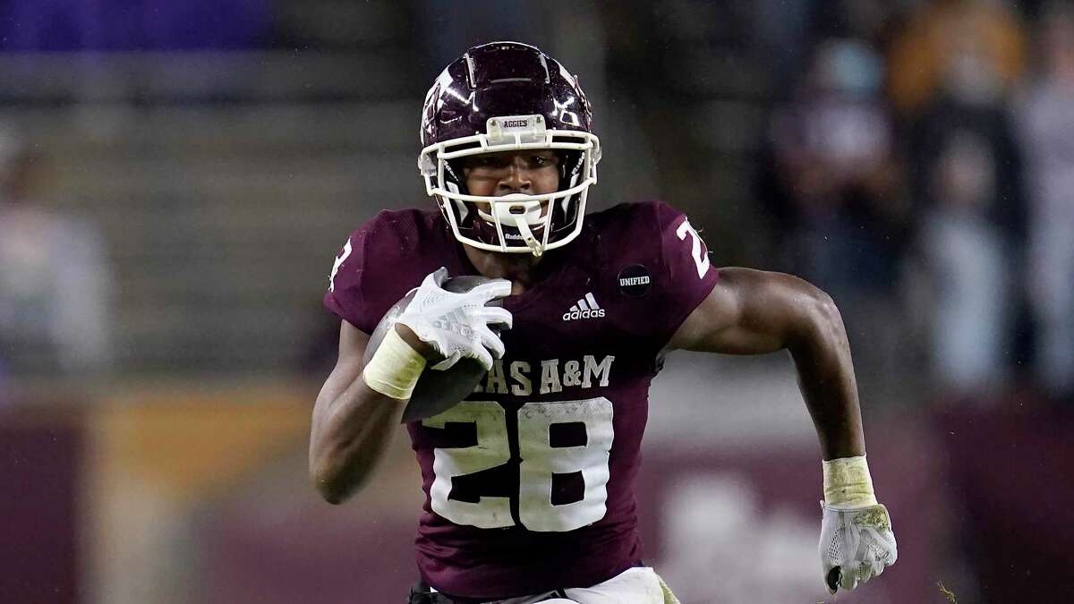 Former Klein Collins star Isaiah Spiller rushed for 1,036 yards for Texas A&M in 2020, ranking third in the Southeastern Conference.