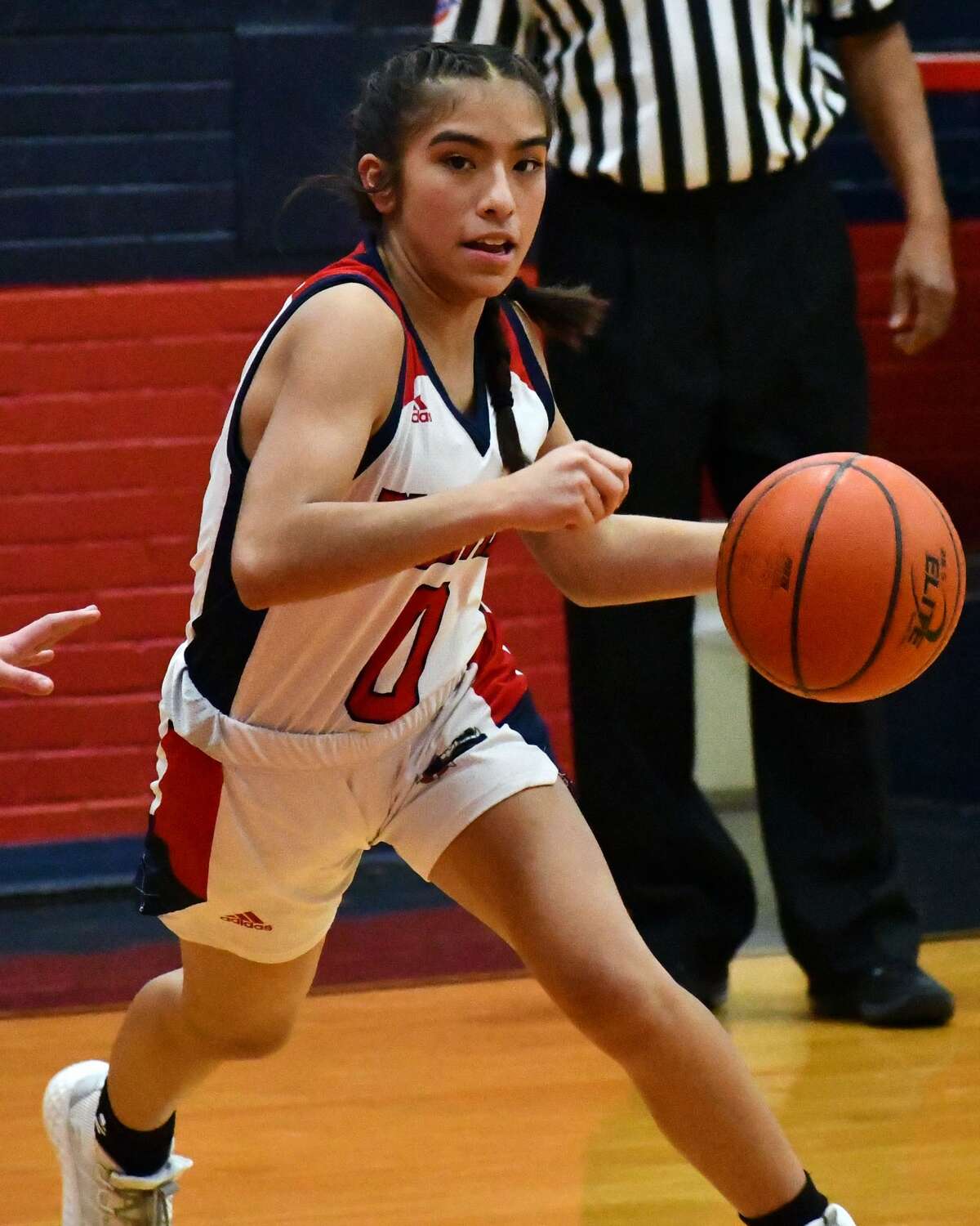 The Plainview Lady Bulldogs rolled to a 91-35 win over Lubbock Trinity Christian in a non-district girls basketball game on Friday, Dec. 18, 2020 in the Dog House at Plainview High School