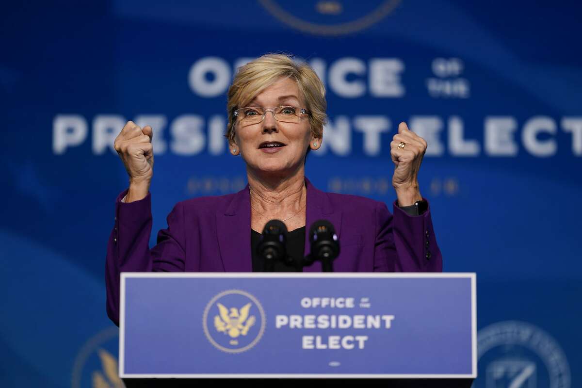Jennifer Granholm used her first speech as U.S. Energy Secretary to warn oil and gas companies they risk being left behind unless they embrace a transition to cleaner sources of energy, while also offering them an opportunity to partner with the new administration.