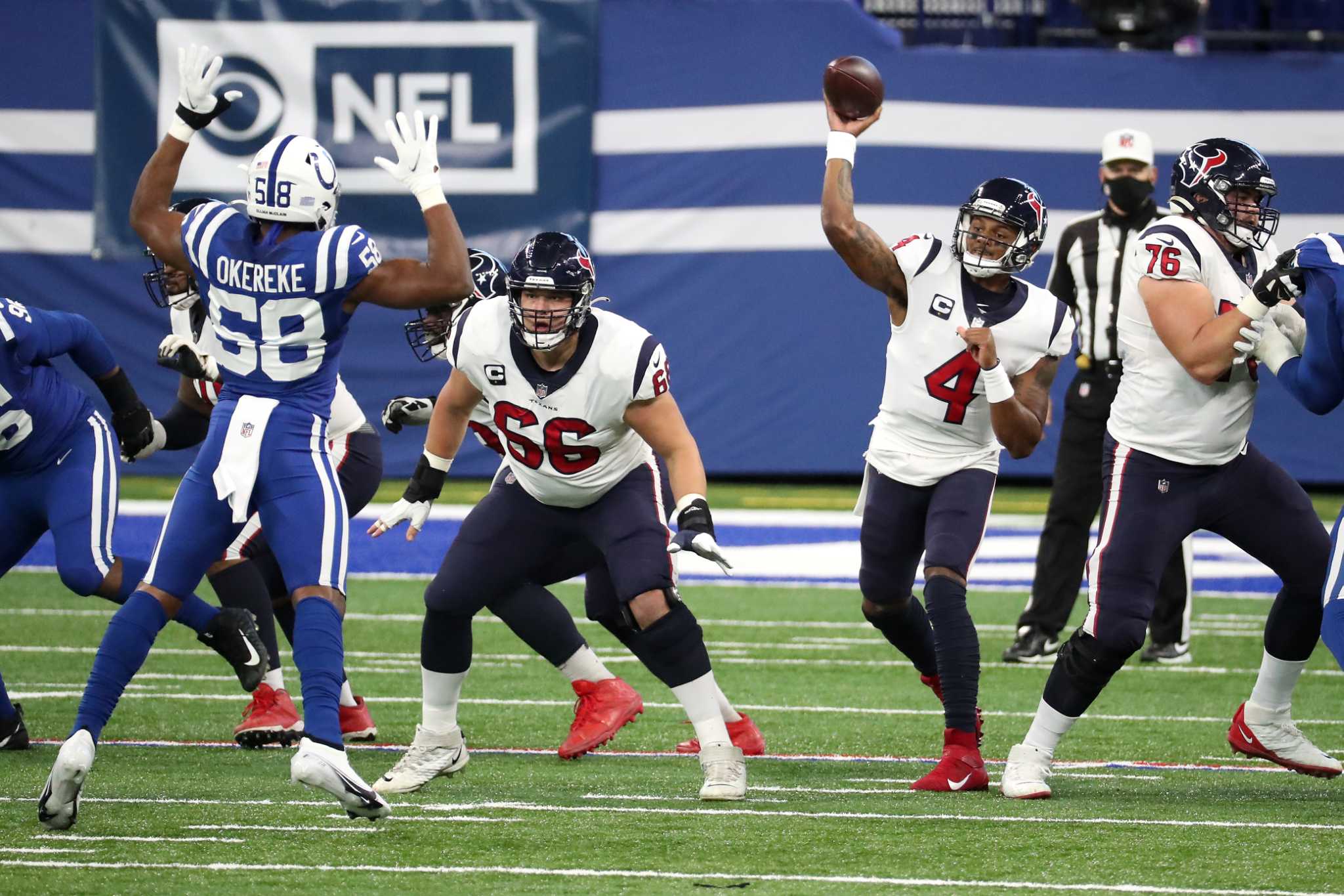 Blankenship loses job with Colts after missed FG in Houston