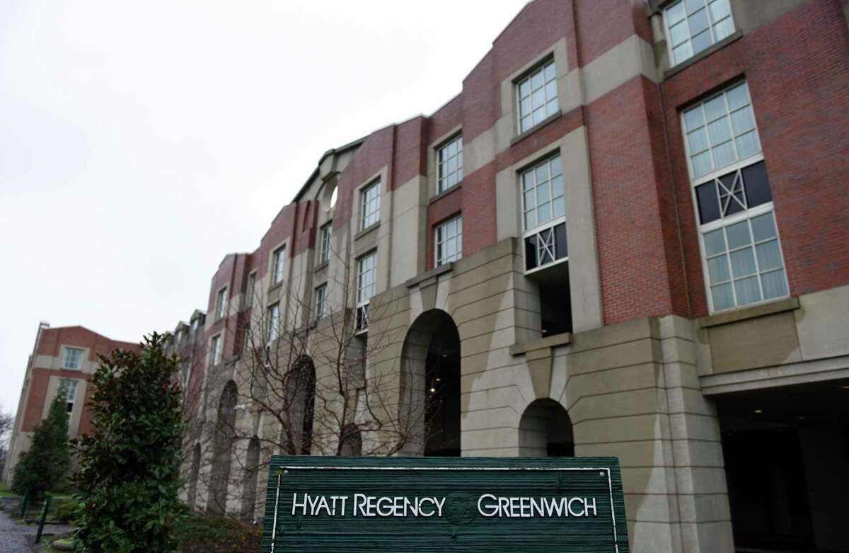 The Hyatt Regency in Greenwich.