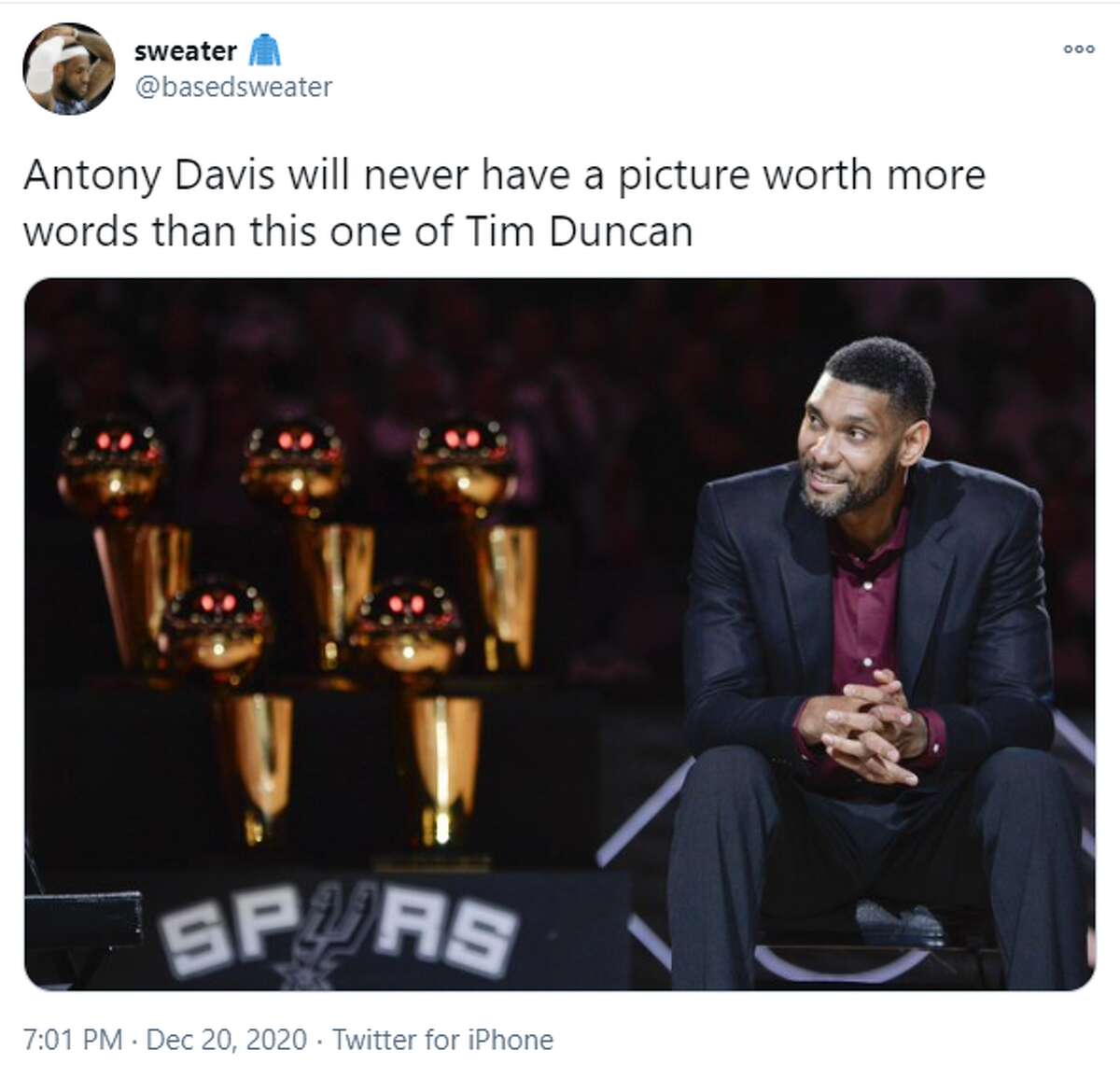 Tim Duncan Has Been Wearing the Same Thing for 20 Years