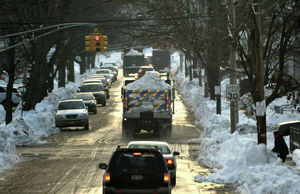 The side streets in Schenectady will be messier than the streets in Albany or the streets in Troy.