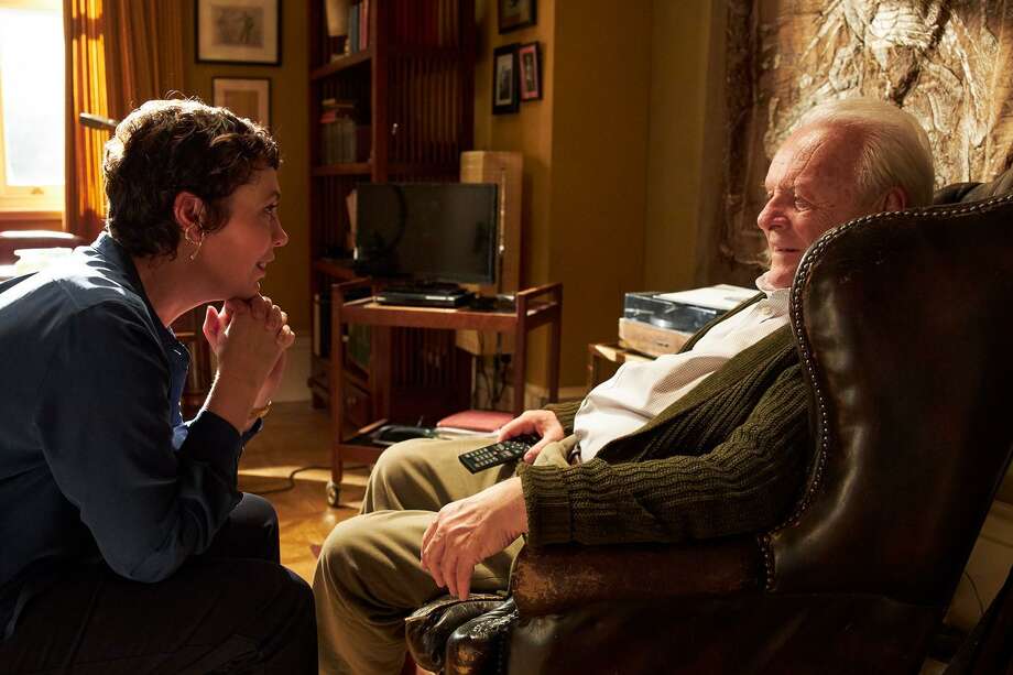 Olivia Colman and Anthony Hopkins show off their acting game in "The Father." Photo: Sony Pictures Classics