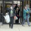 Shoppers make their way out of Hobby Lobby in Beaumont Monday as area retailers and restaurants continue to encourage masks while in the premises, particularly as case numbers remain high. Photo taken Monday, December 14, 2020 Kim Brent/The Enterprise