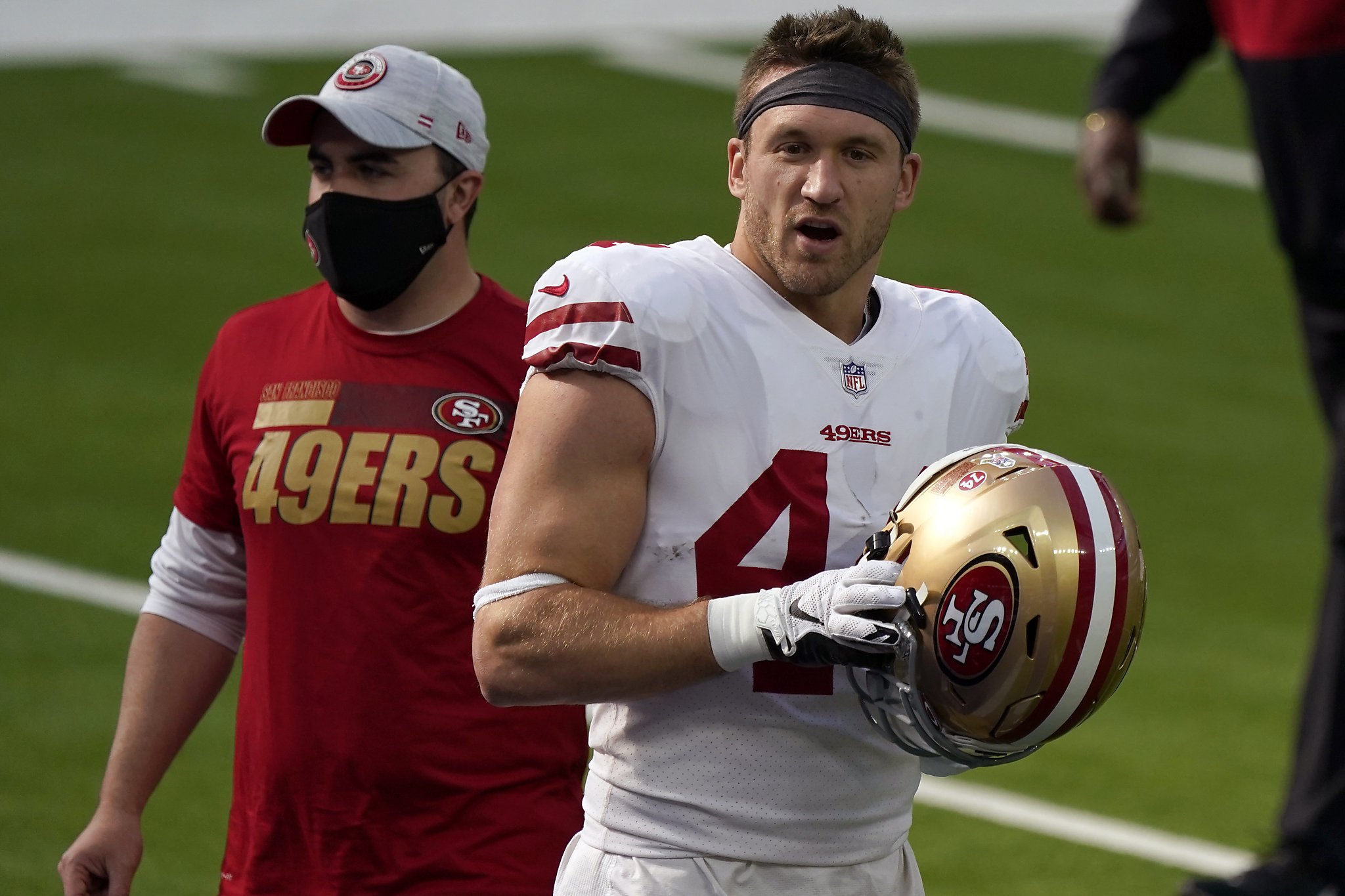 49ers fullback Kyle Juszczyk joins banged-up group