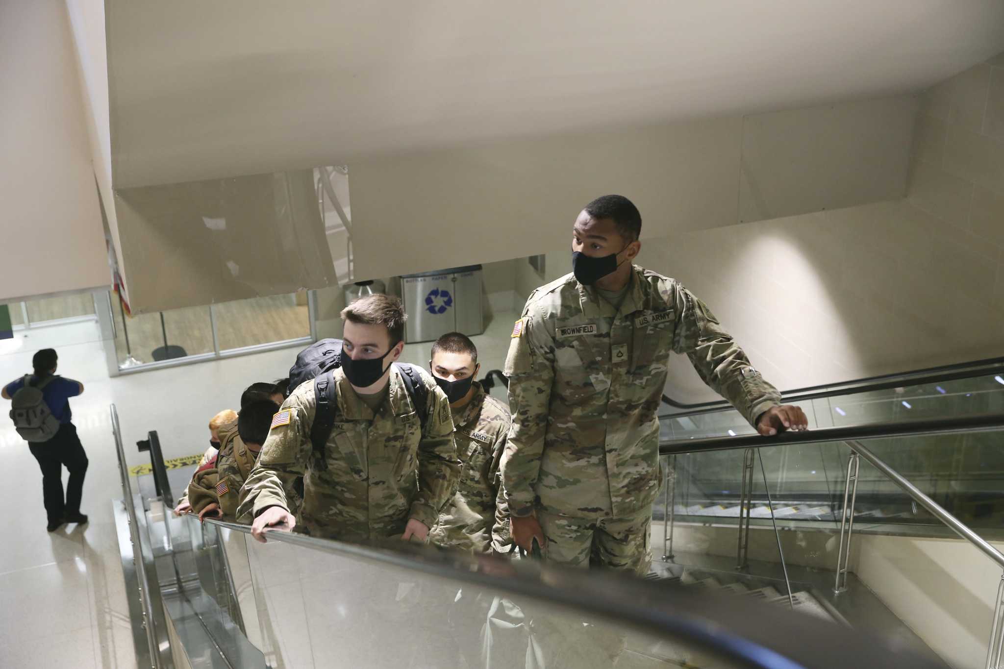 As Christmas nears, military trainees leave San Antonio in ‘Exodus’