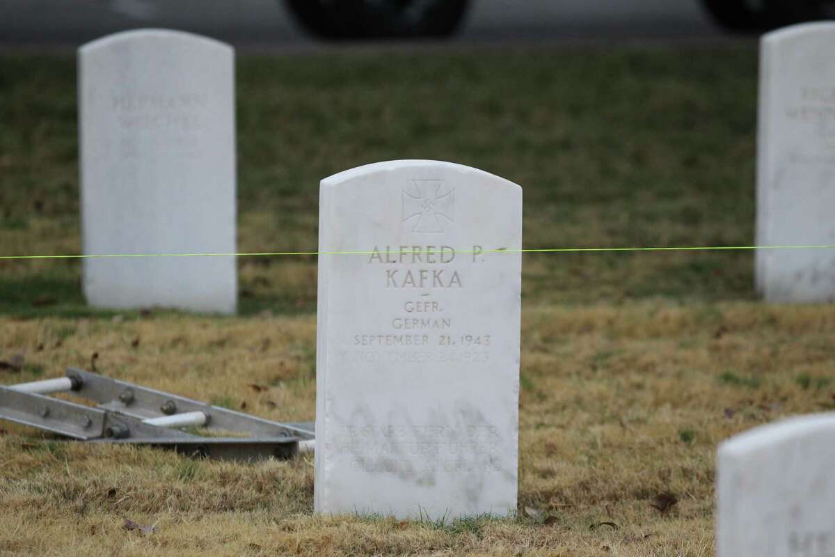 Nazi headstones removed at Fort Sam Houston National Cemetery in San
