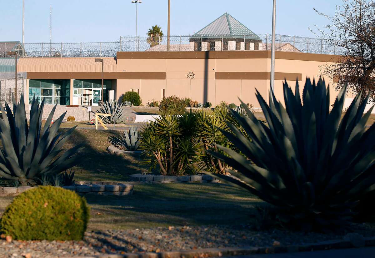 The Federal Correctional Institution is seen in Dublin, Calif. on Wednesday, Dec. 23, 2020 where an outbreak of the COVID-19 coronavirus has reportedly swept through the facility.