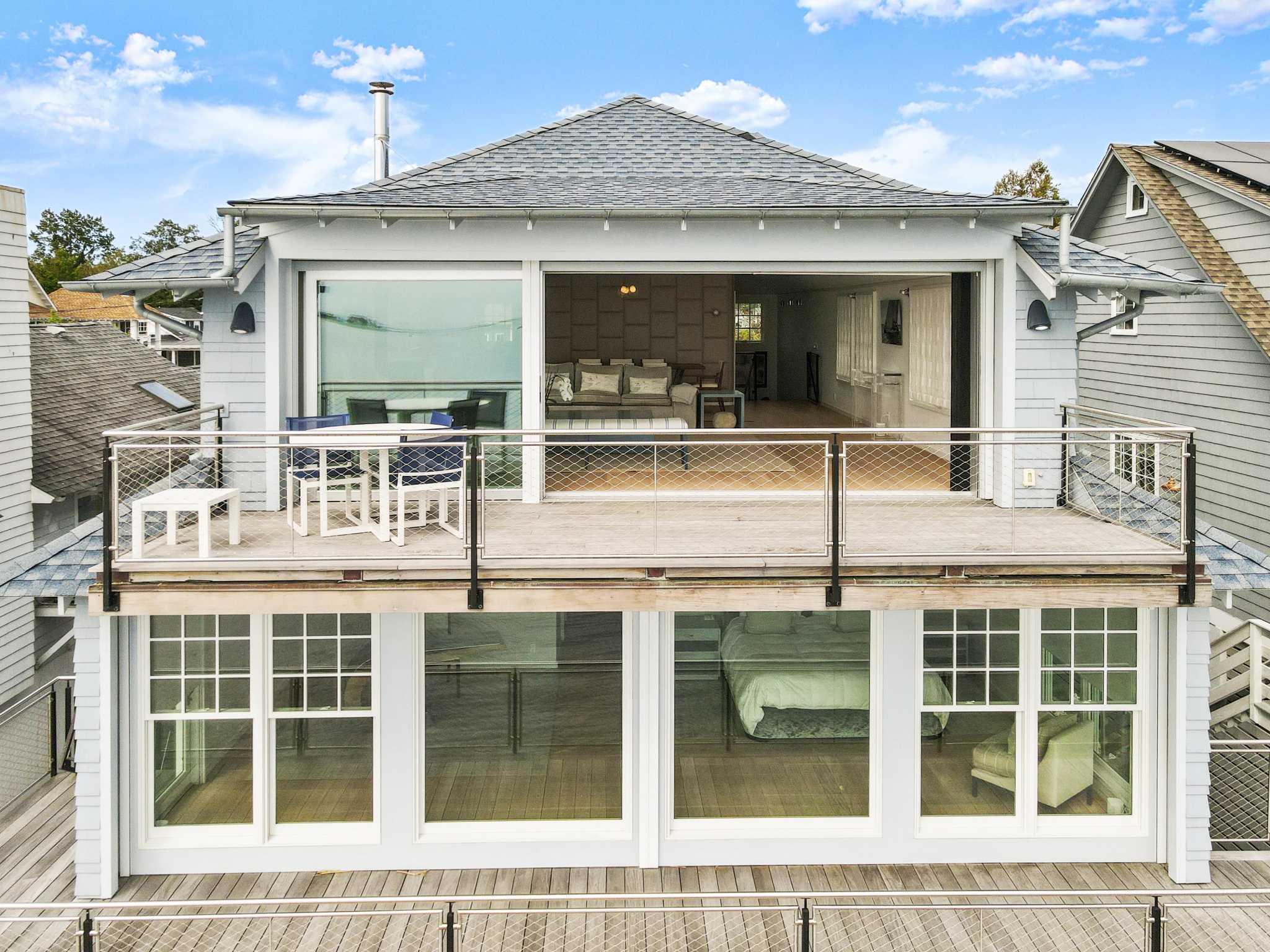 Norwalk European contemporary with Long Island Sound views