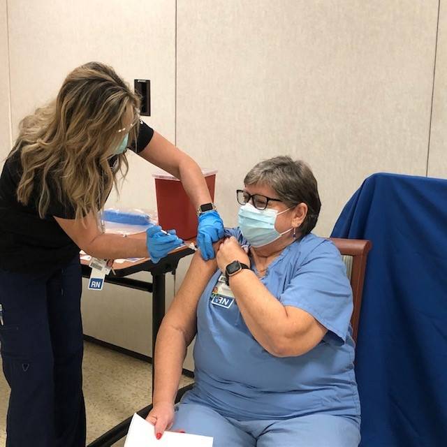 St. Francis Hospital gives first vaccine doses - Vimarsana News