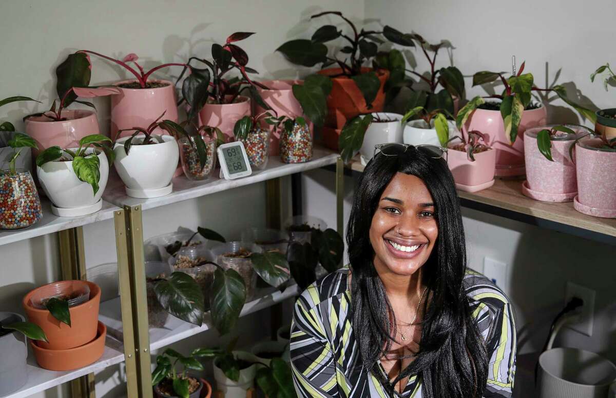 “I got one in March and decided it needed a friend, and then that one needed a friend," Ruff said of her plant collection.