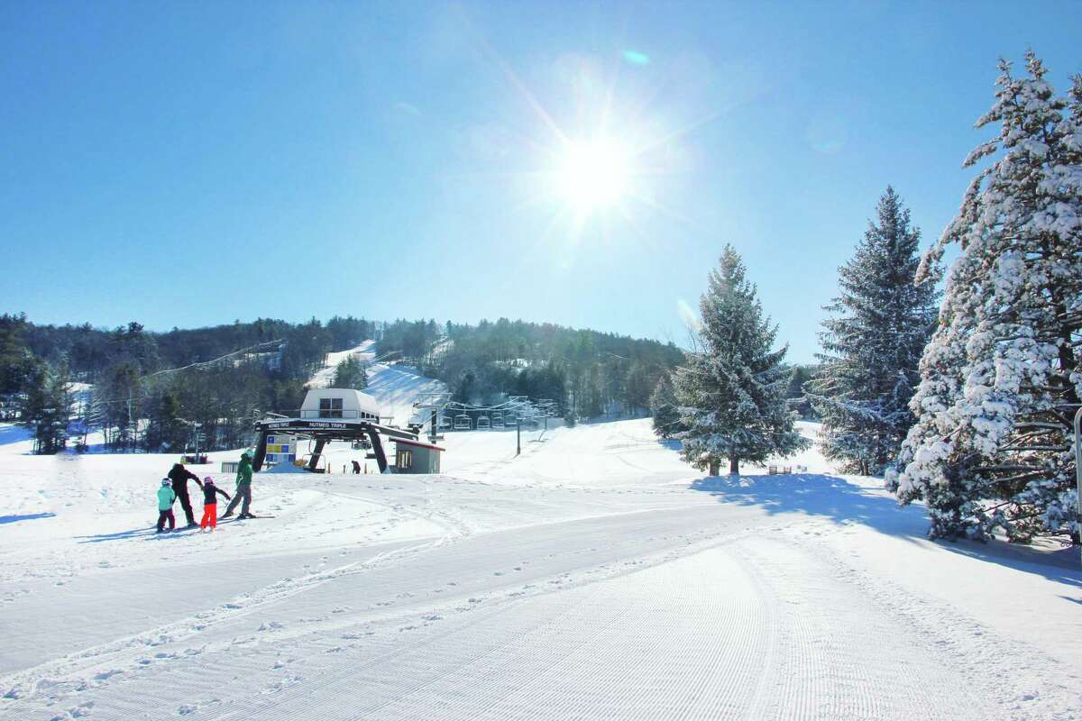 The sunny slopes of Mohawk Mountain in Cornwall are open, and owners say skiiers are happy to be outdoors and enjoying the winter weather.