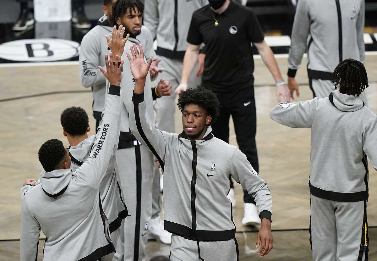 James Wiseman, the Warriors’ top draft choice at No. 2 overall, scored 19 points in his debut against the Nets on Tuesday. He had 18 points and eight rebounds Friday against the Bucks.