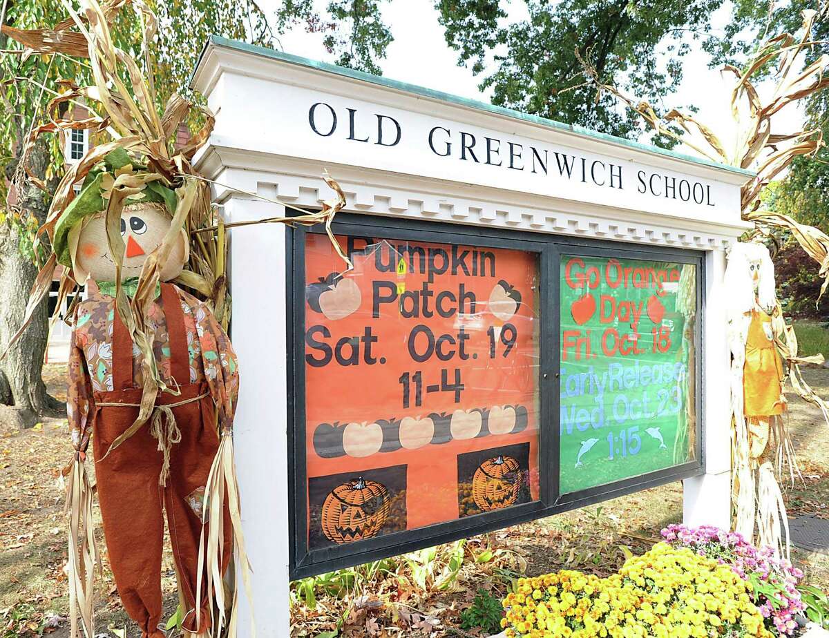 The Old Greenwich School Pumpkin Patch event at the school in Old Greenwich, Saturday, Oct. 19, 2013.