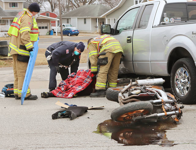 Man Airlifted After Monday Motorcycle Crash