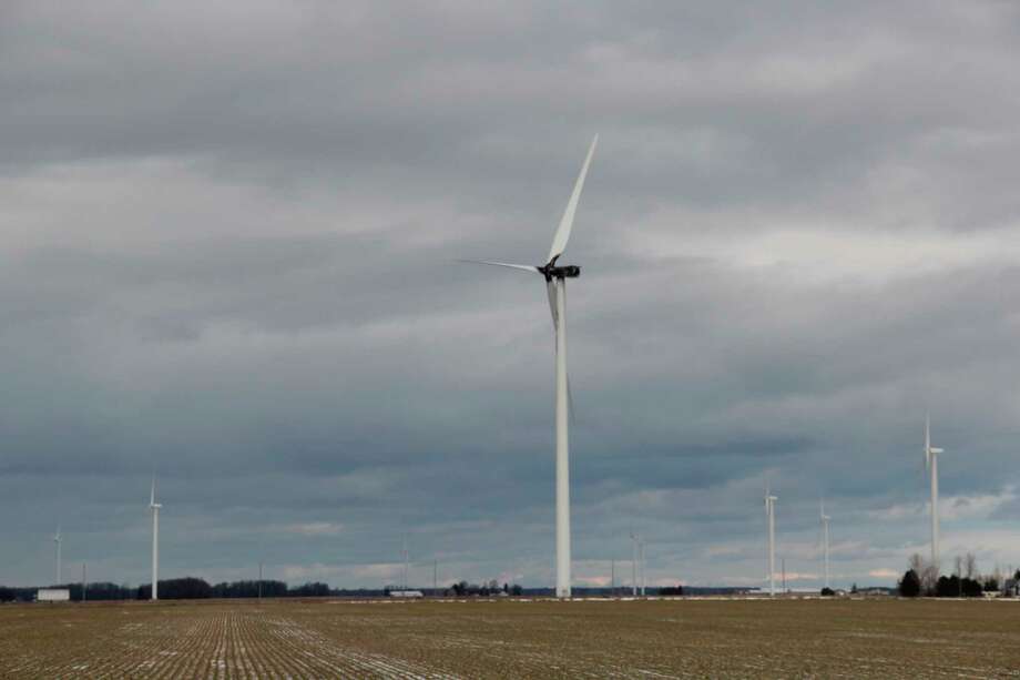 Wind turbine catches fire in Chandler Township - Huron Daily Tribune